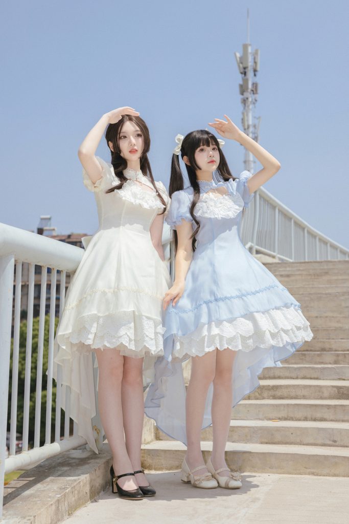 图片[4]-双人 Lolita 装扮，甜度超标-星海博客测试站