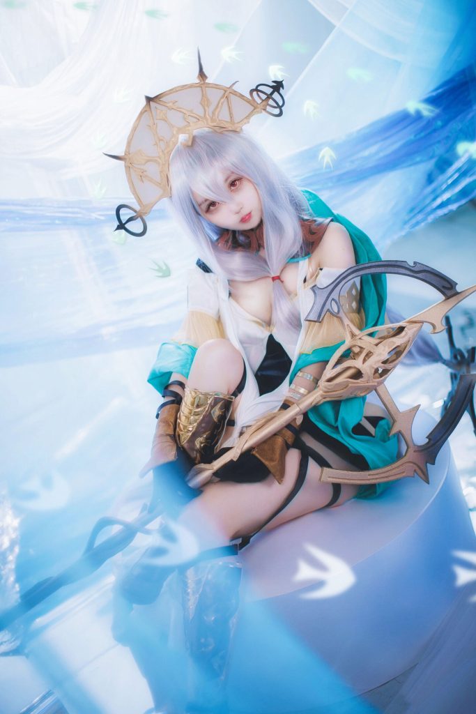 图片[1]-《明日方舟》浊心斯卡蒂cosplay-星海博客测试站