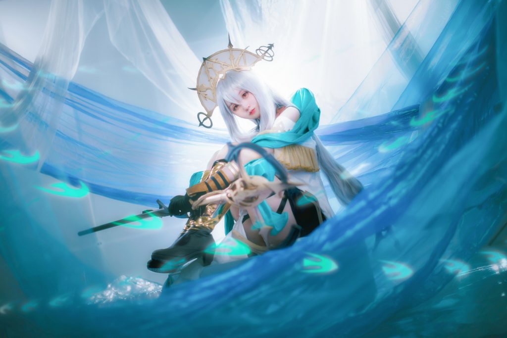 图片[5]-《明日方舟》浊心斯卡蒂cosplay-星海博客测试站