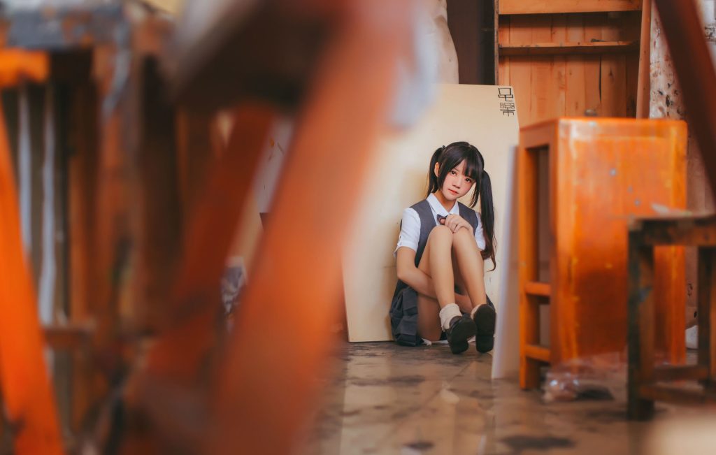 图片[9]-COSPLAY | 桜桃喵 – 画室少女 COS写真-星海博客测试站