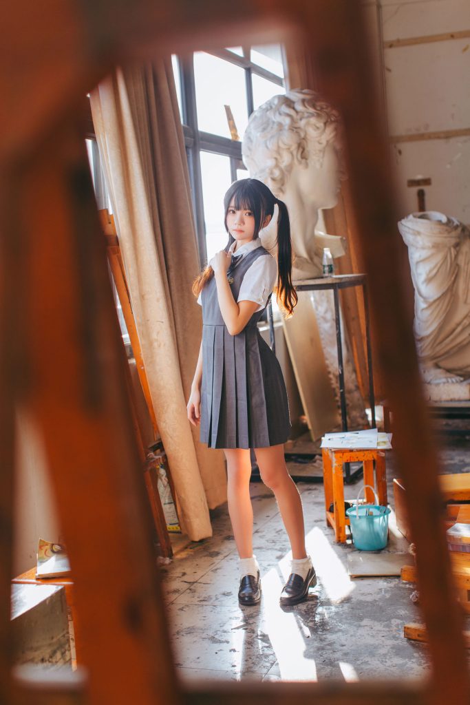 图片[14]-COSPLAY | 桜桃喵 – 画室少女 COS写真-星海博客测试站