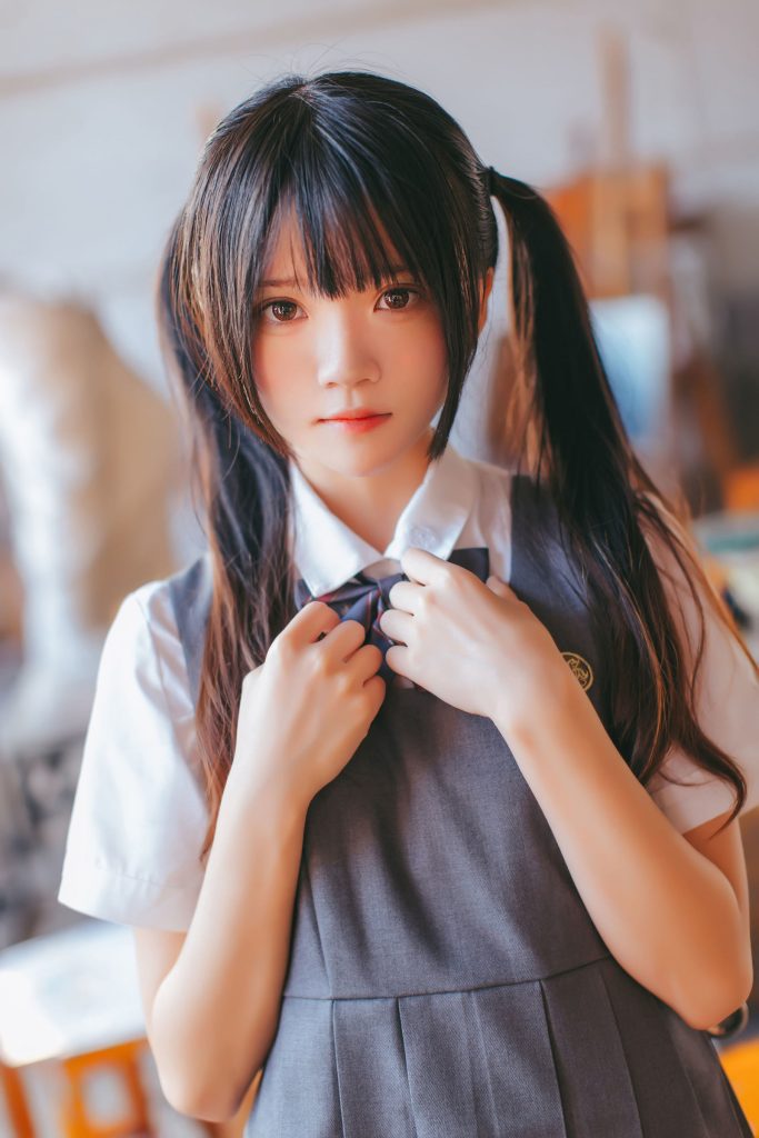 图片[8]-COSPLAY | 桜桃喵 – 画室少女 COS写真-星海博客测试站