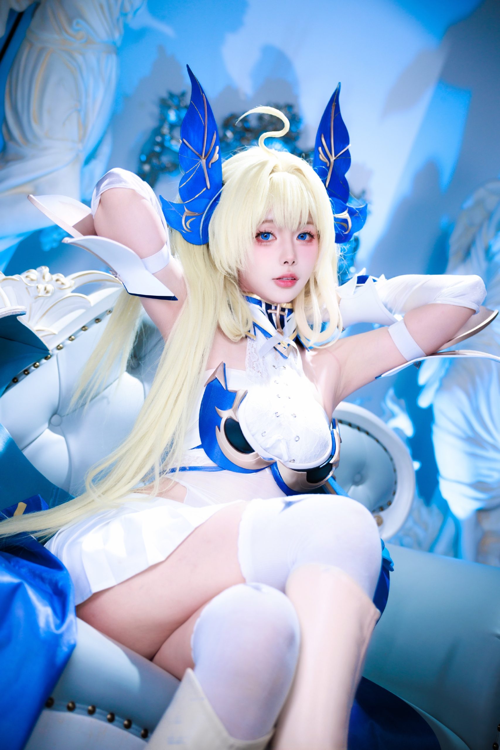 图片[2]-Cosplay｜碧蓝航线 马塞纳@Momoko葵葵-星海博客测试站